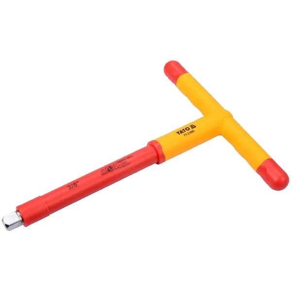 YATO  YT21095  LLAVE DE MANGO EN T CON PERFIL CUADRADO, 207X160 MM, 3/8 PULGADAS