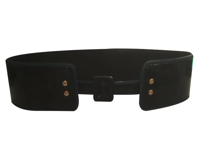 Yves Saint Laurent cinturón Negro 