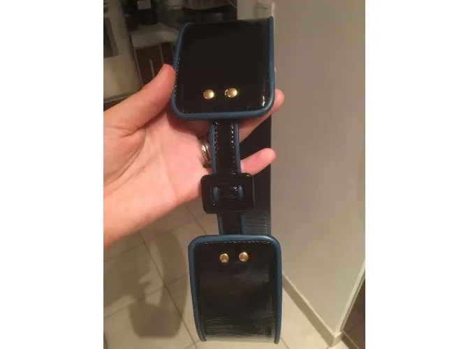 Yves Saint Laurent cinturón Negro 