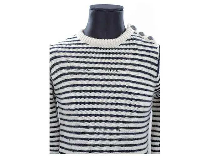 Zadig & Voltaire Vestido de lana Blanco 