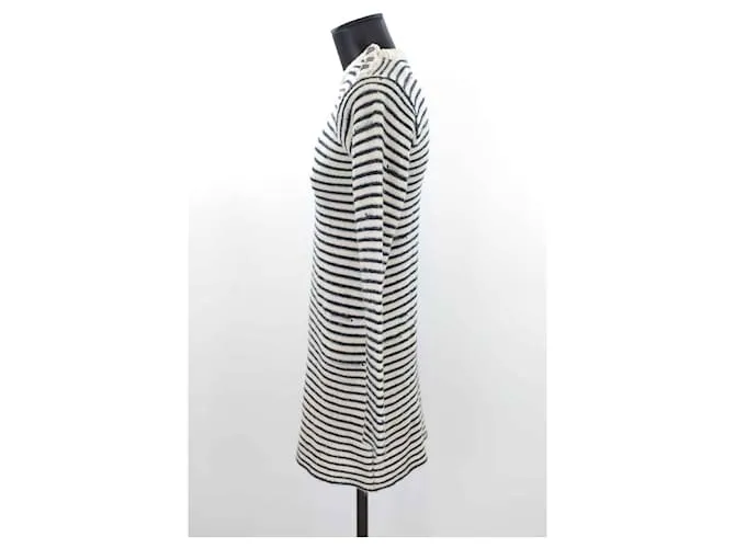 Zadig & Voltaire Vestido de lana Blanco 