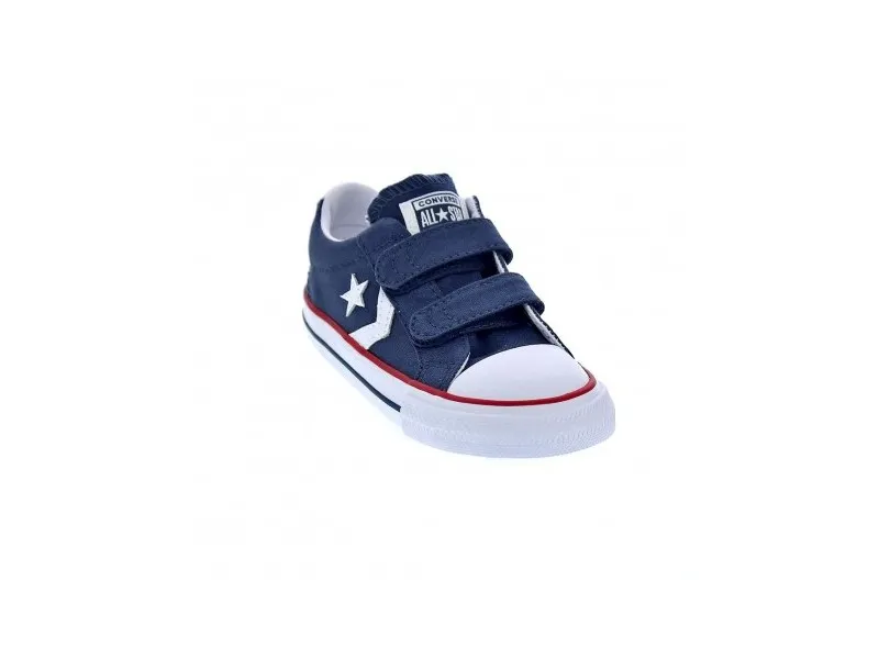 ZAPATILLA CONVERSE STAR PLAYER 3V OX 715467 EN COLOR MARINO Y BLANCO