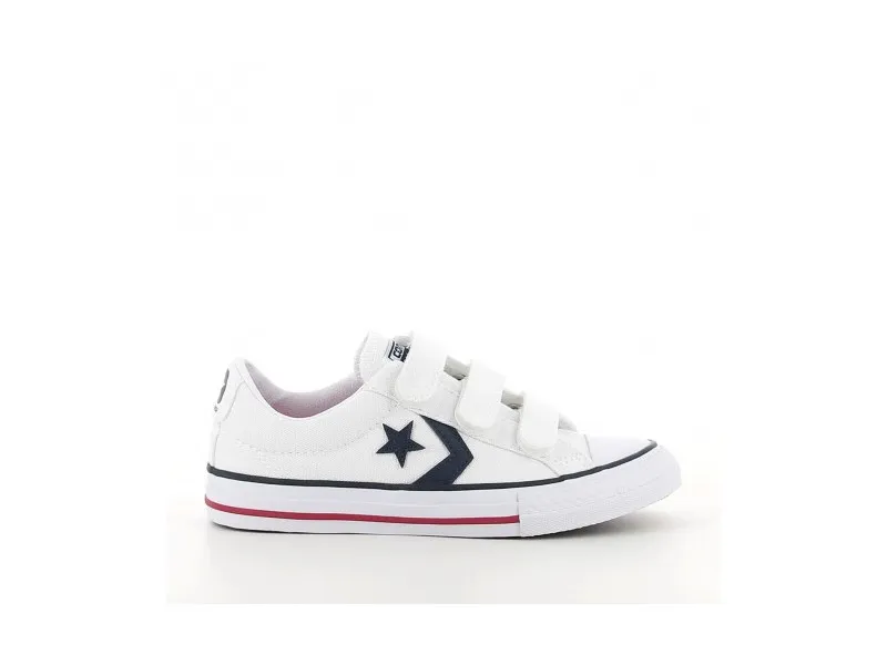 ZAPATILLA CONVERSE STAR PLAYER 3V OX 715467 EN COLOR MARINO Y BLANCO