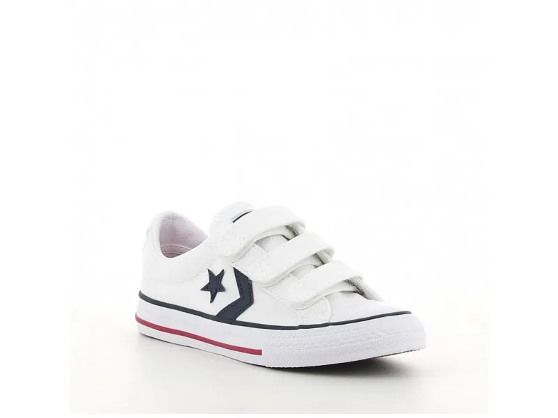 ZAPATILLA CONVERSE STAR PLAYER 3V OX 715467 EN COLOR MARINO Y BLANCO