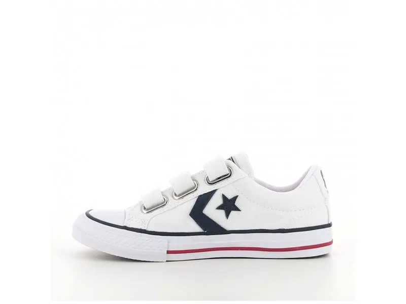 ZAPATILLA CONVERSE STAR PLAYER 3V OX 715467 EN COLOR MARINO Y BLANCO