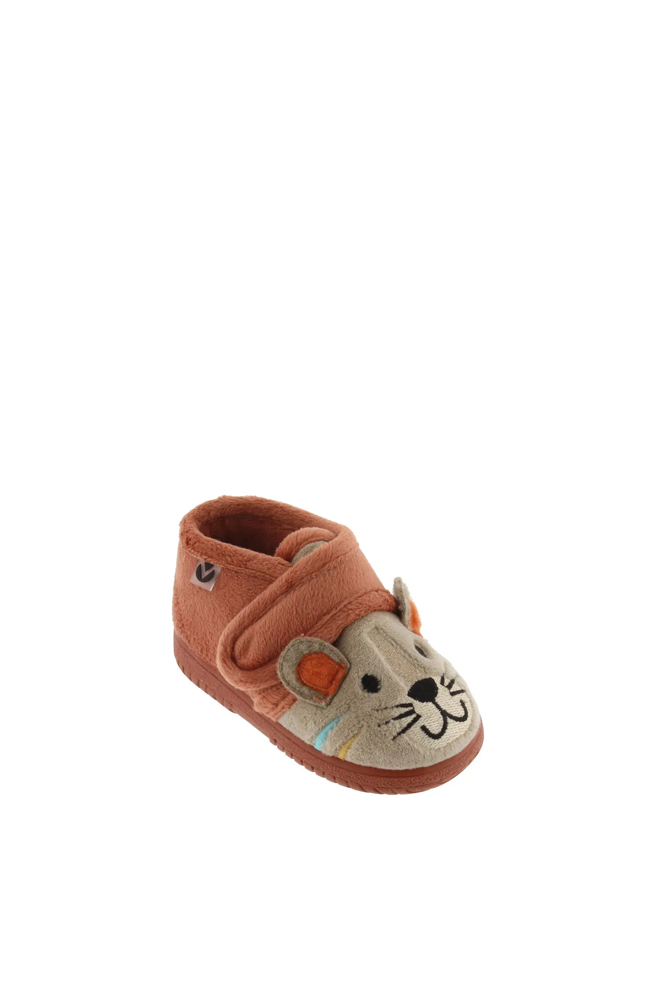 Zapatilla de casa con detalle ratón