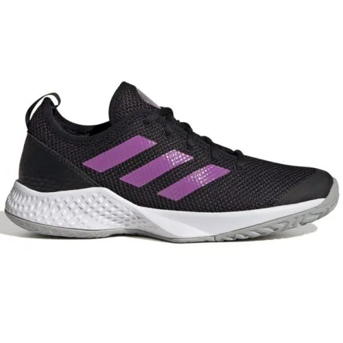 ZAPATILLAS ADIDAS COURTFLASH WOMAN NEGRASMORADAS