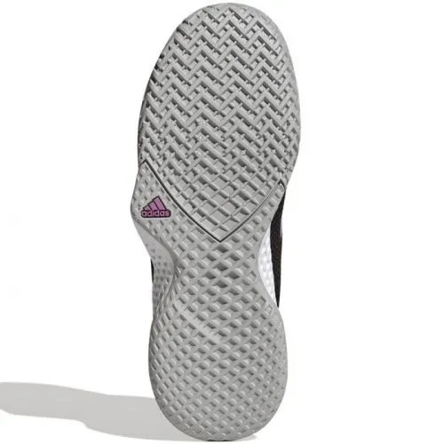 ZAPATILLAS ADIDAS COURTFLASH WOMAN NEGRASMORADAS