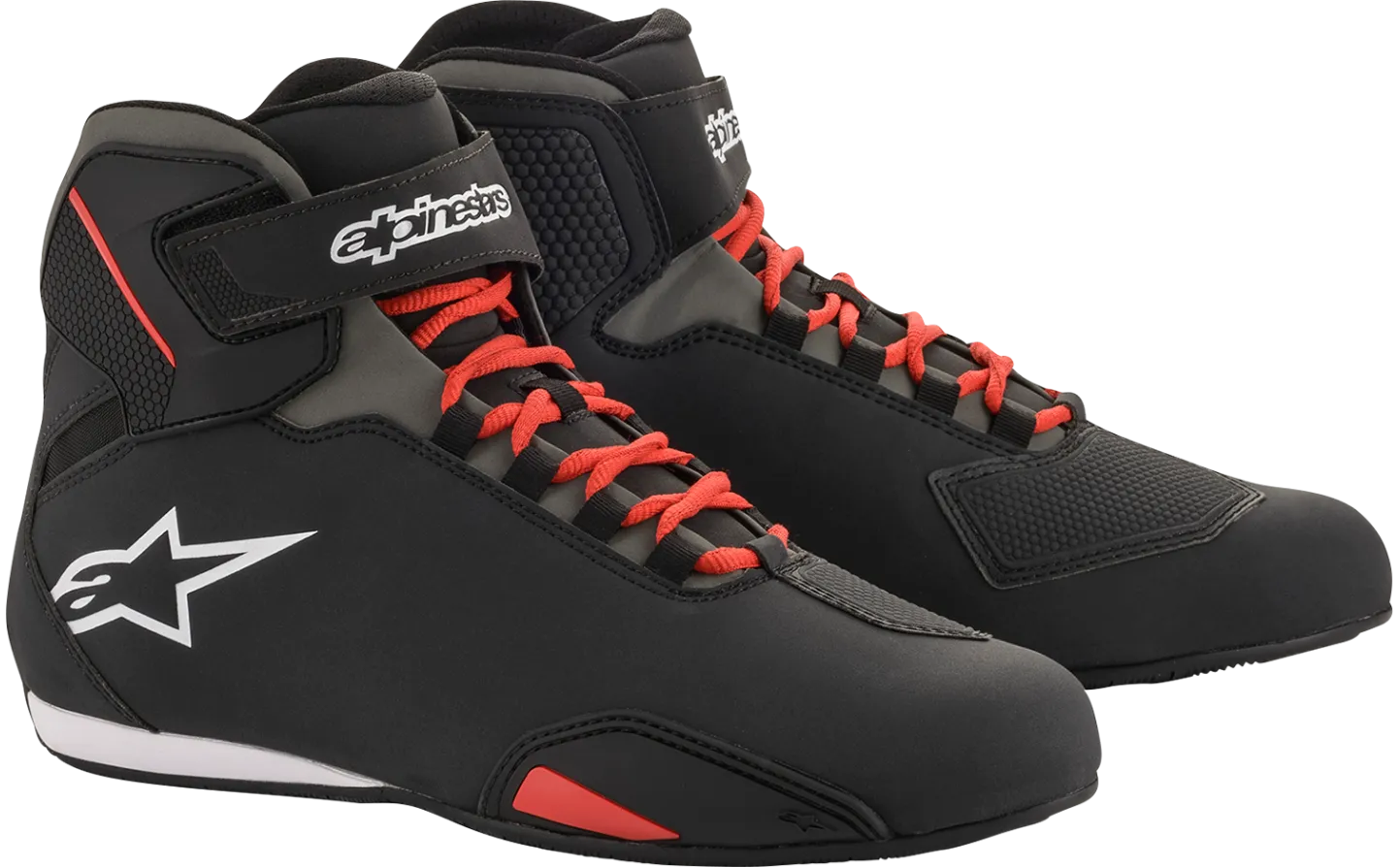 ZAPATILLAS ALPINESTARS SEKTOR NEGRO ROJO |251551813|