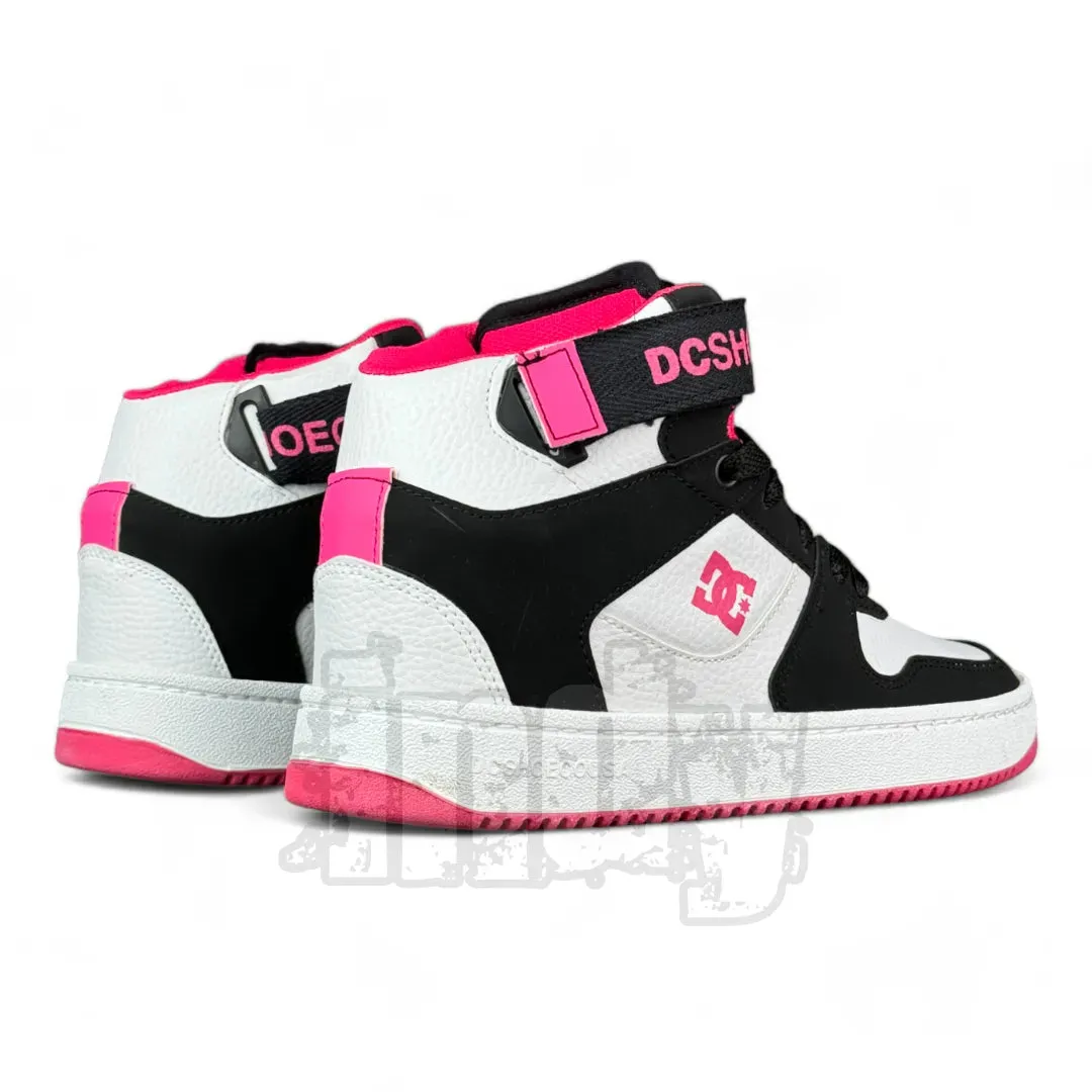 Zapatillas Dc Pensford SS Mujer Negro Rosa Blanco