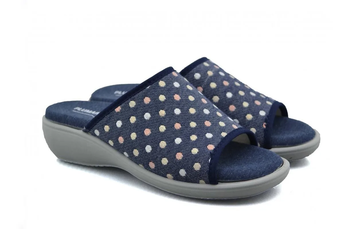 ZAPATILLAS DE CASA ABIERTAS MUJER ROAL PLUMAFLEX 14512 GRIS