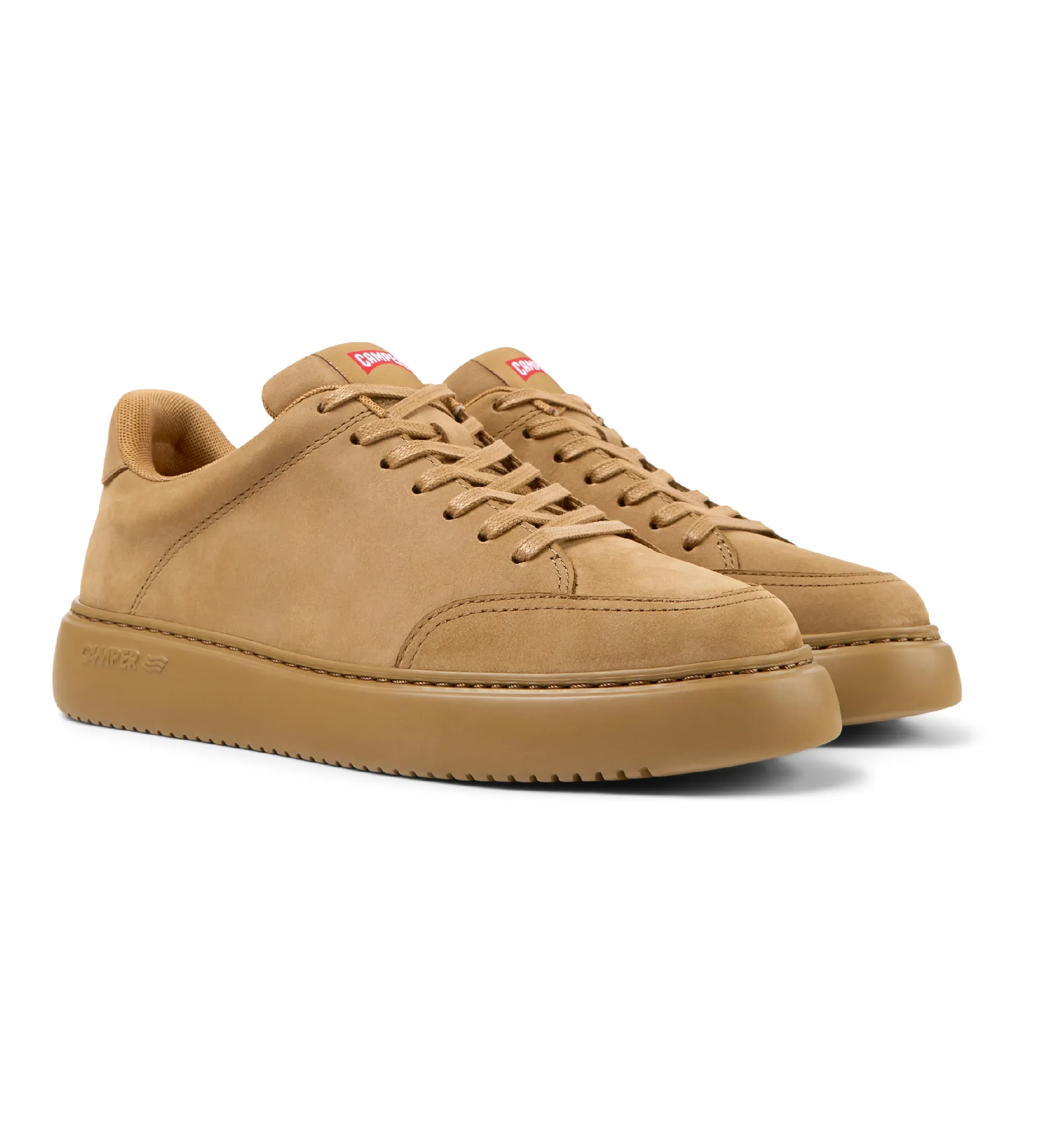 Zapatillas de piel Runner K21 marrón