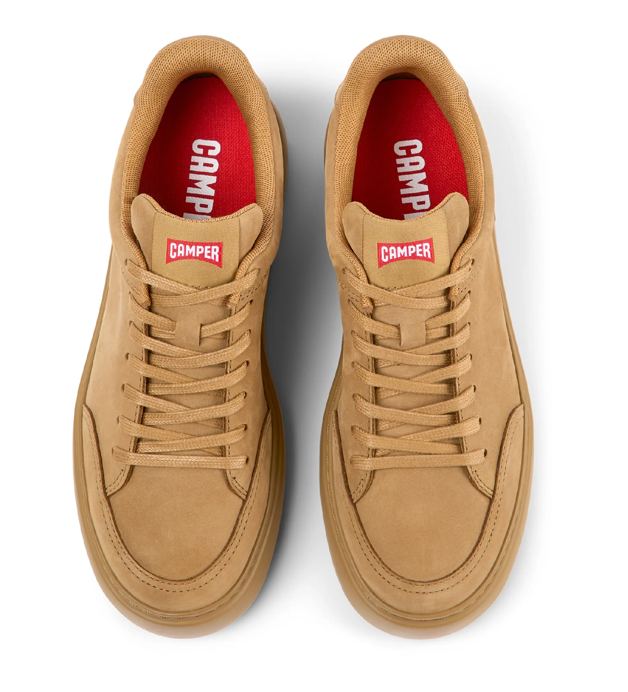 Zapatillas de piel Runner K21 marrón