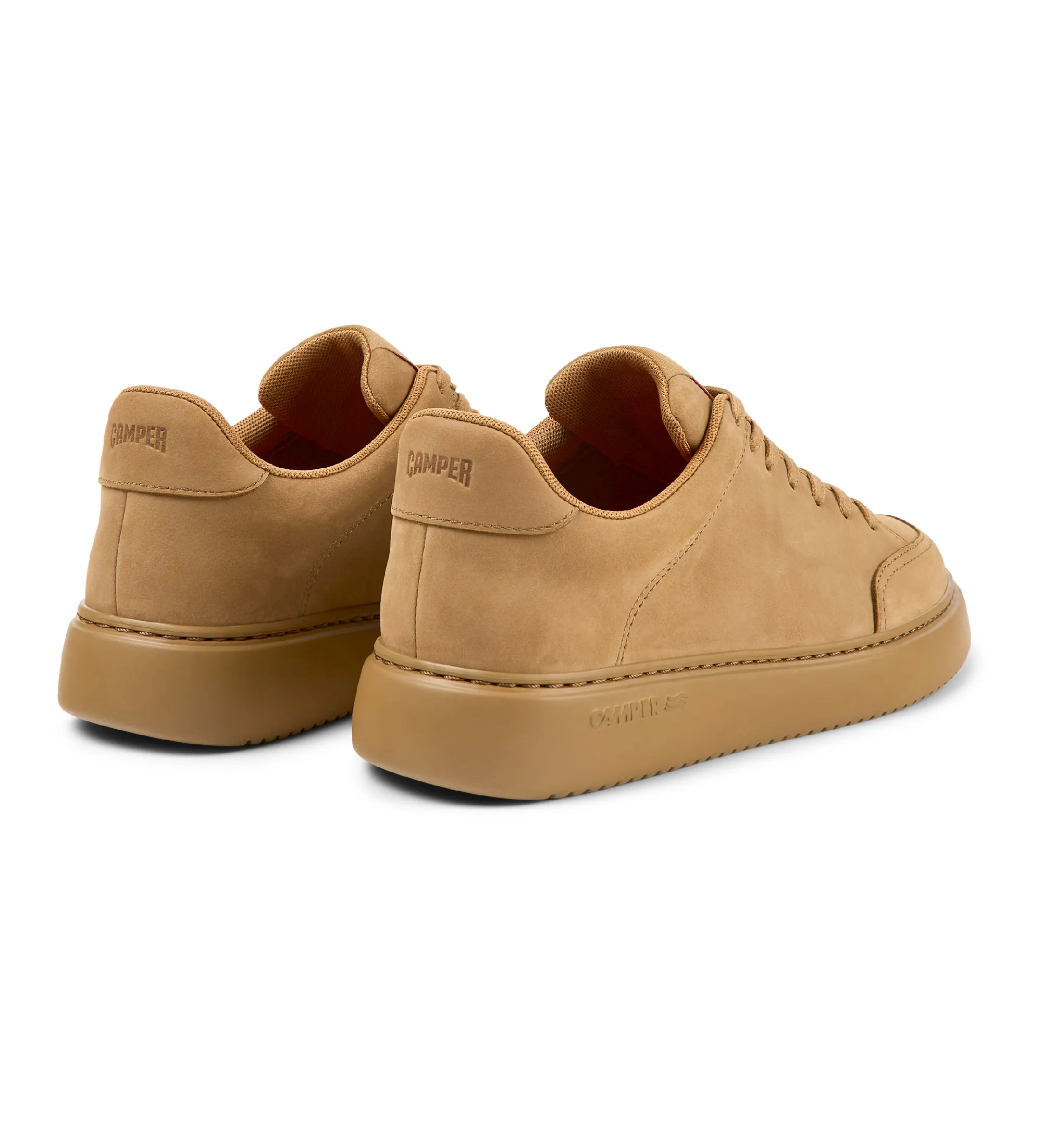 Zapatillas de piel Runner K21 marrón