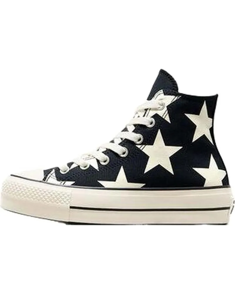 ZAPATILLAS DEPORTE CONVERSE  DE MUJER MODELO CHUCK TAYLOR ALL STAR LIFT PARA MUJER COLOR BLANCONE  BLANCONEGRO