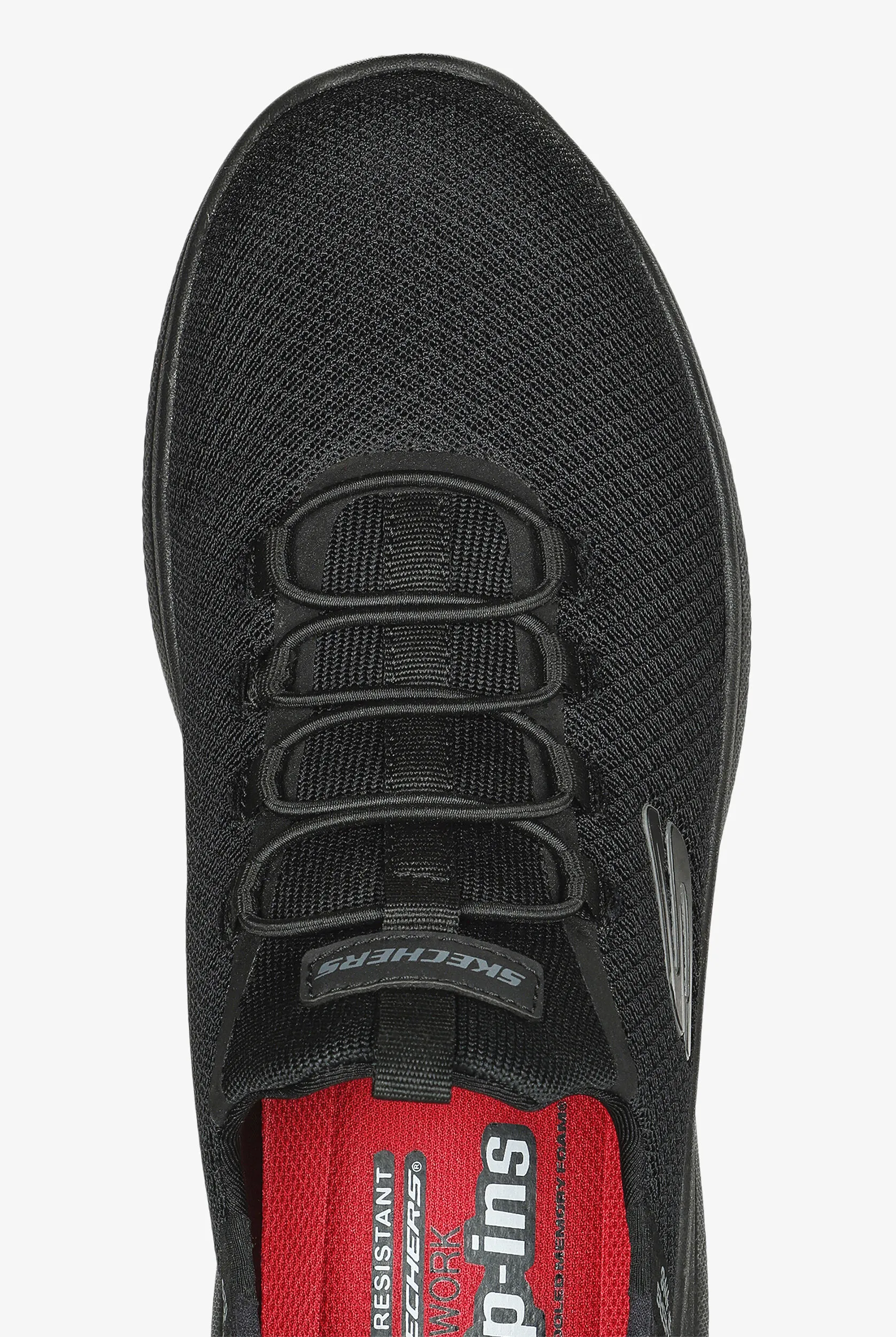 ZAPATILLAS DEPORTIVAS DE ENFERMER&IACUTE;A SKECHERS WORK SLIPINS SUMMITS SR BLACK PARA HOMBRE
