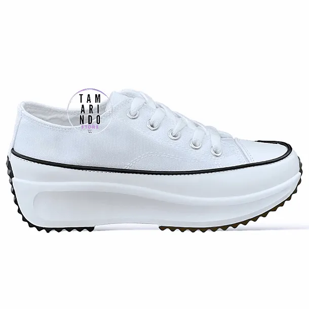 Zapatillas Lona blanco 855