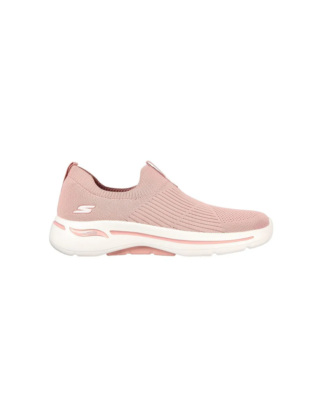 ZAPATILLAS SKECHERS GO WALK ARCH FIT  ICONIC ROSA MUJER