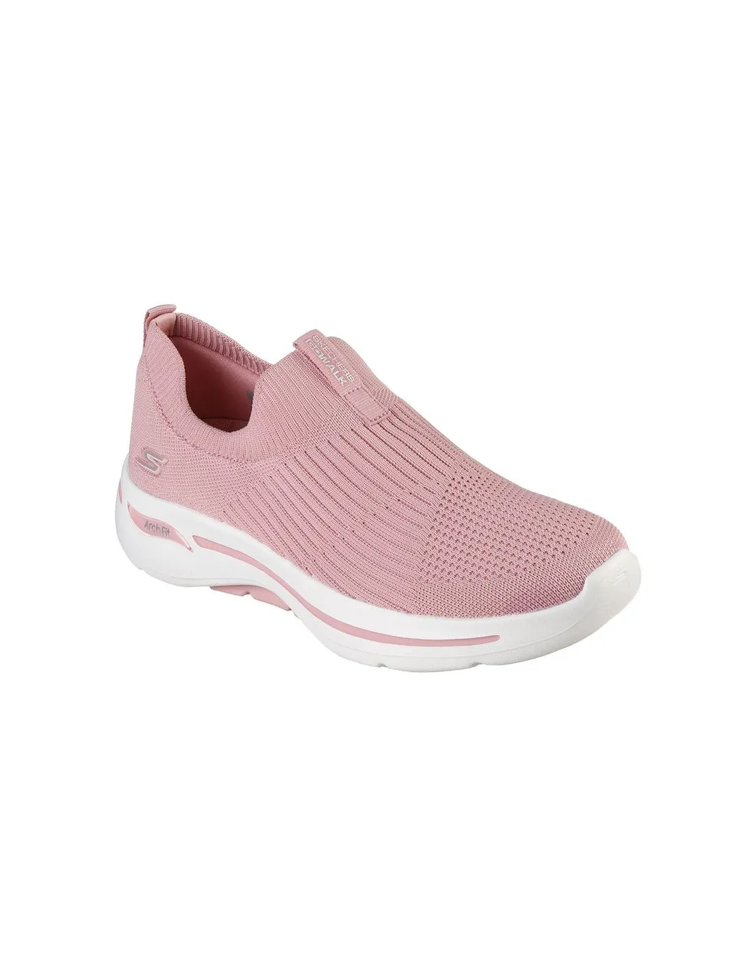 ZAPATILLAS SKECHERS GO WALK ARCH FIT  ICONIC ROSA MUJER