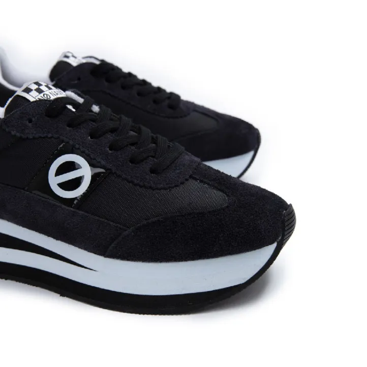 Zapatillas urban No Name negras flex jogger