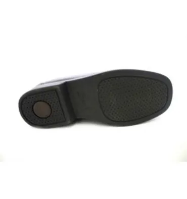 Zapato camarero con cordones Danka en negro
