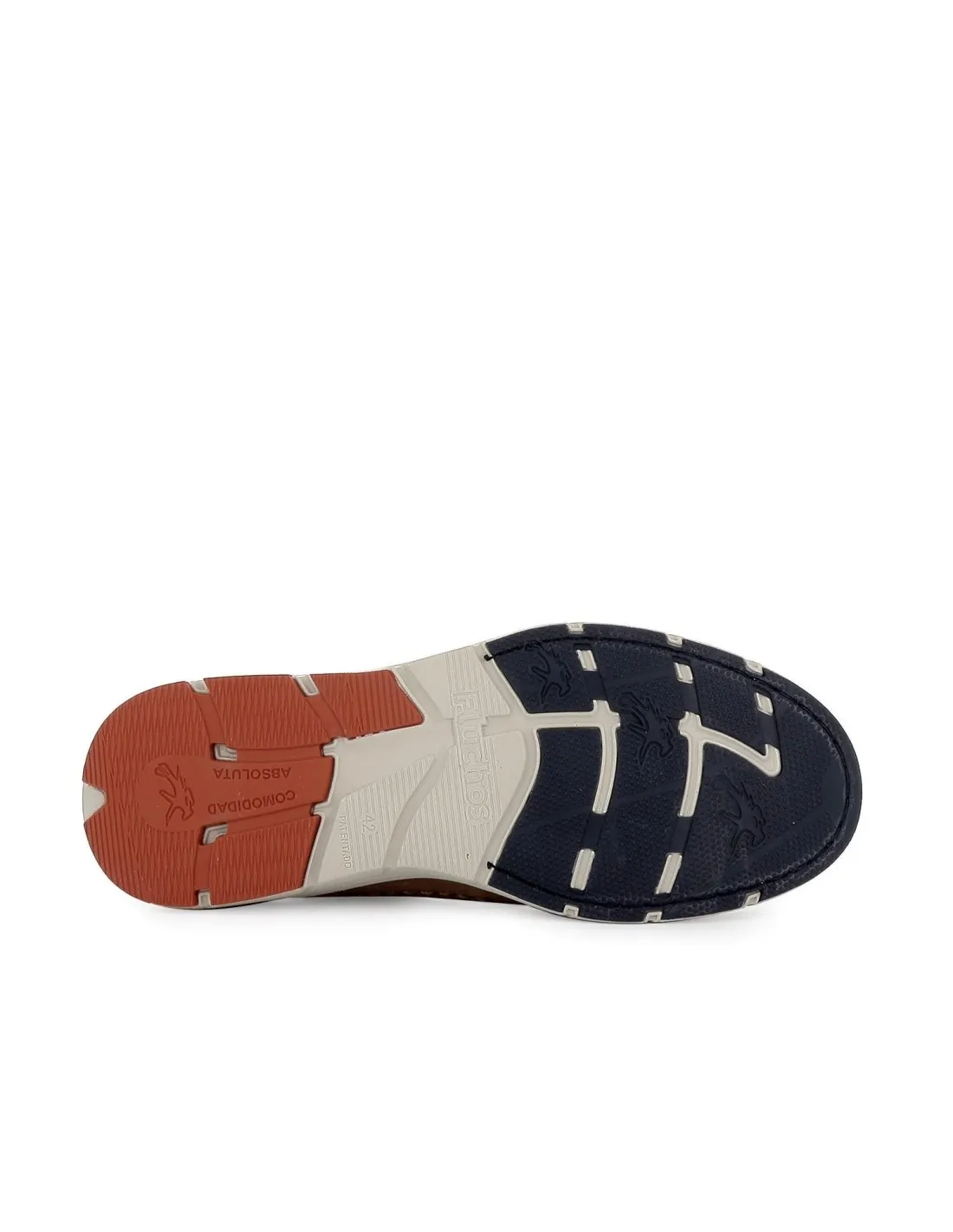 Zapato cordones de diario piel combi hombre cuero Fluchos