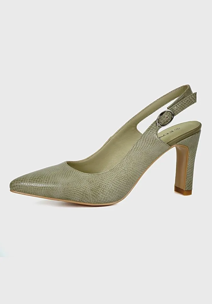 Zapato Ecrin Verde