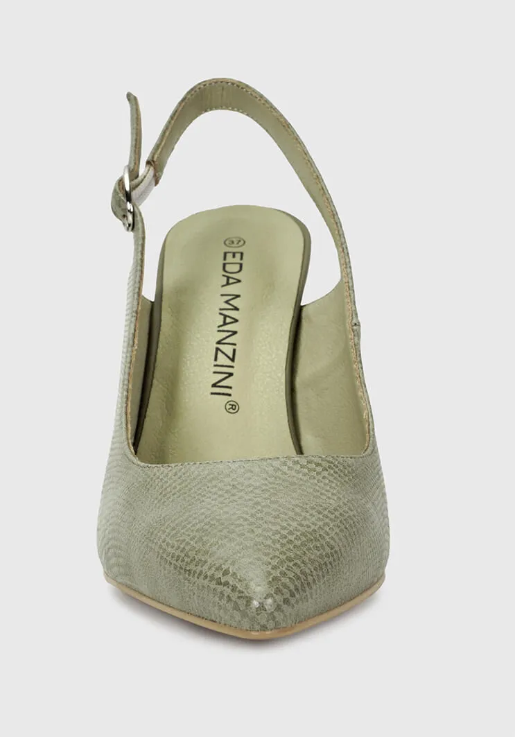 Zapato Ecrin Verde
