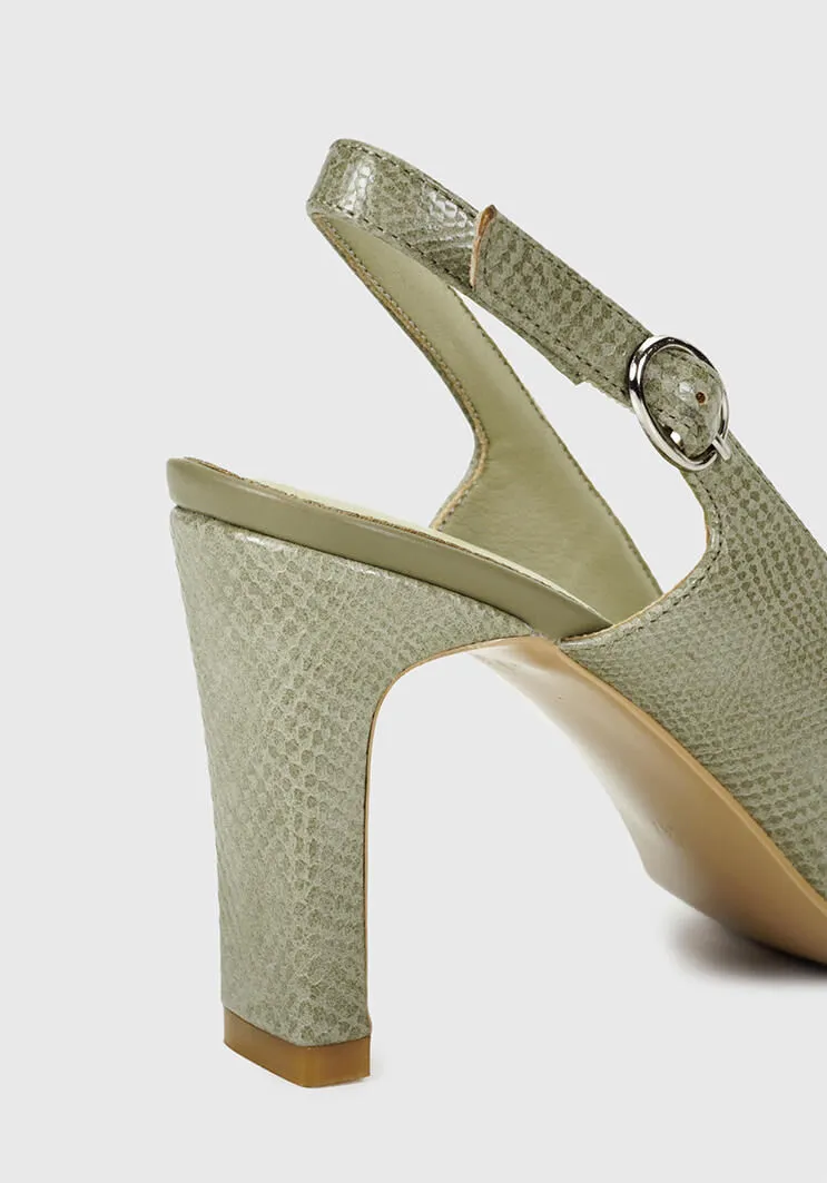 Zapato Ecrin Verde
