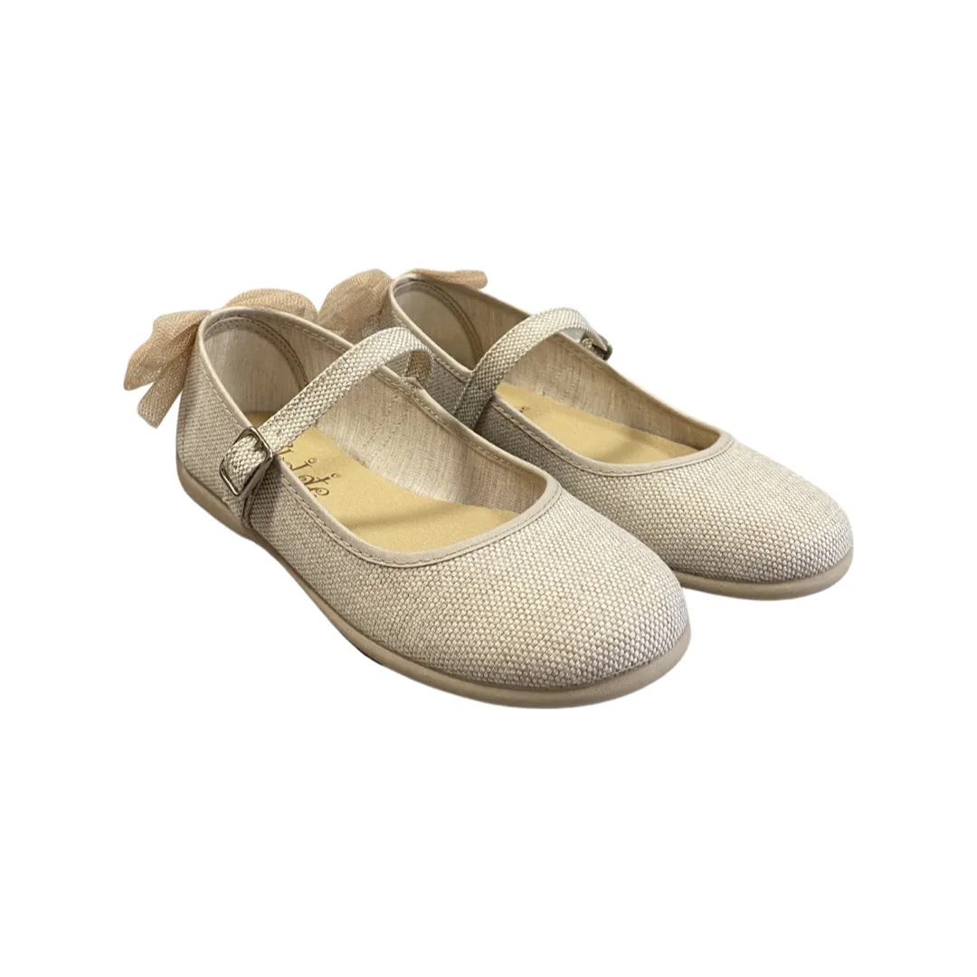 ZAPATO NIA TOKOLATE 1212TL42 BEIGE