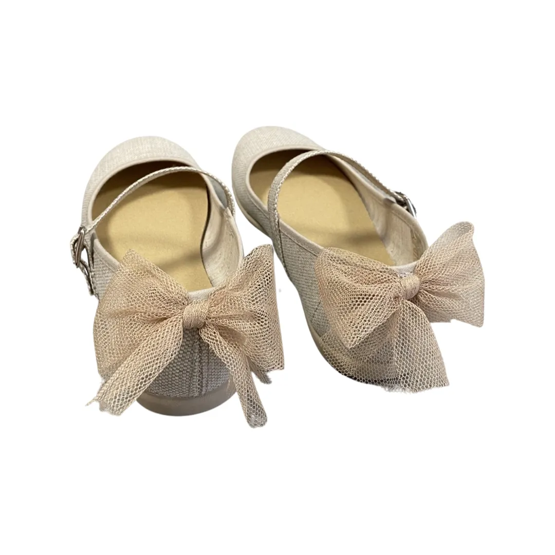 ZAPATO NIA TOKOLATE 1212TL42 BEIGE
