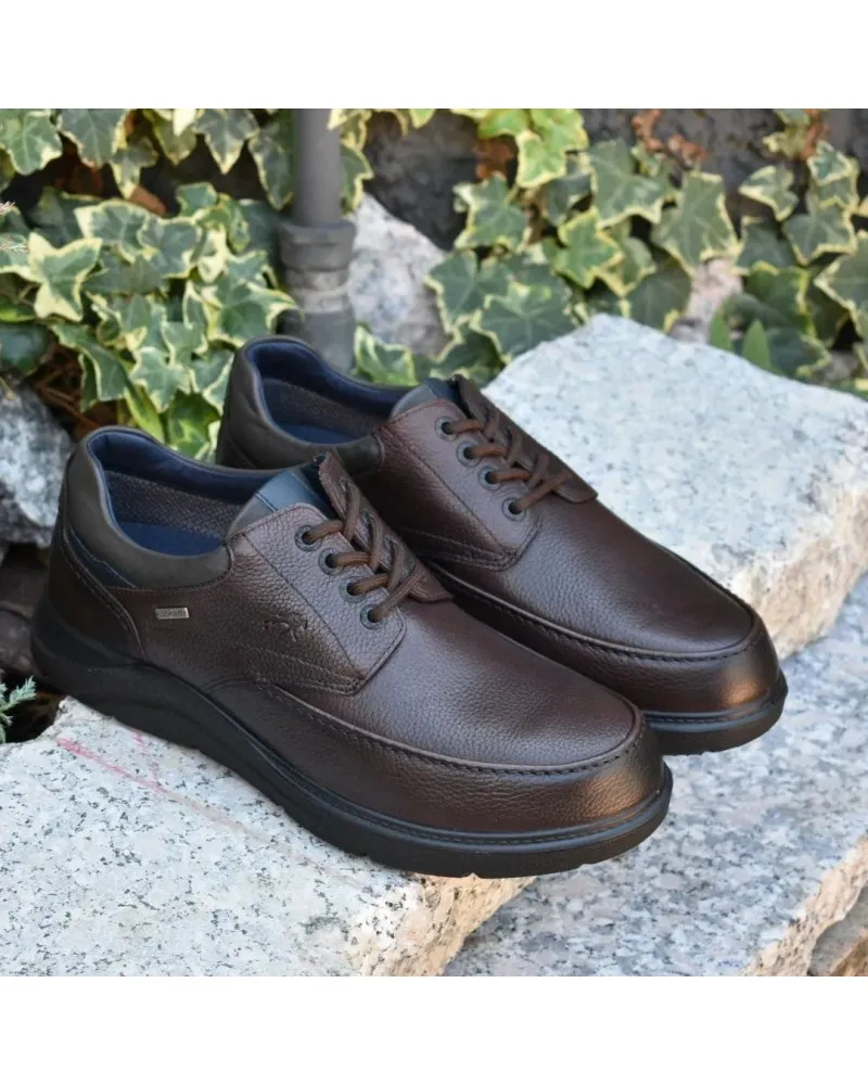 Zapato para hombre sin cordones FLUCHOS grass DENVER TEX IMPERMEABLE resistente al agua