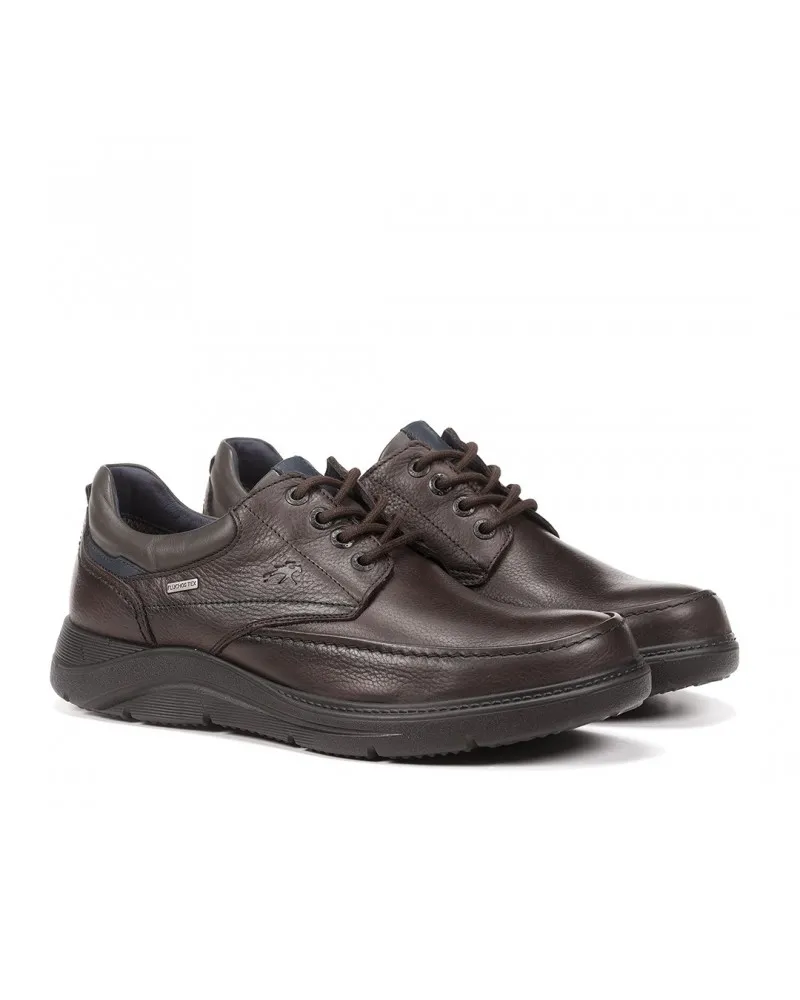 Zapato para hombre sin cordones FLUCHOS grass DENVER TEX IMPERMEABLE resistente al agua