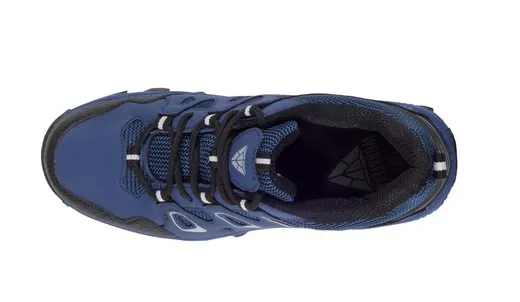 Zapato tipo trecking con cordones Suela de TPR Marino / Negro