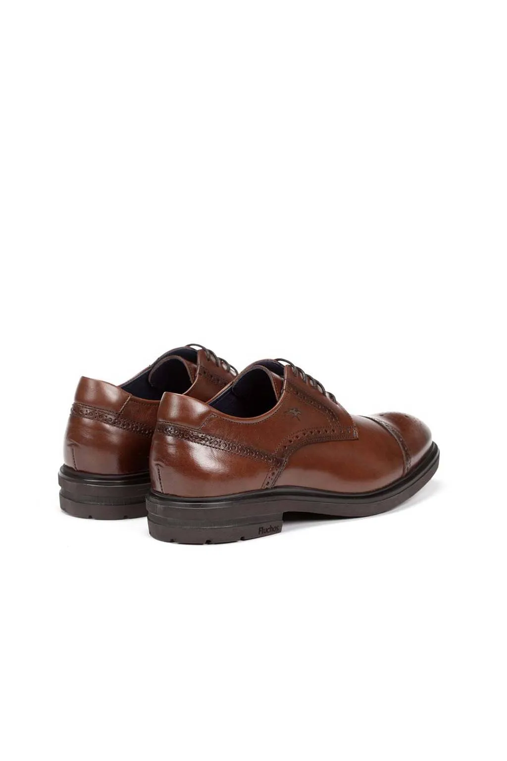 Zapatos Fluchos belgas F0629 castaño