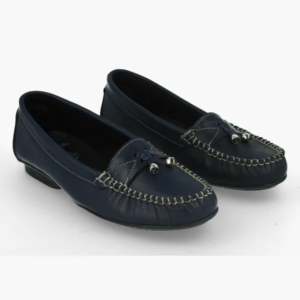 ZAPATOS KIOWA MUJER PIEL MOD. ARAS MARINO