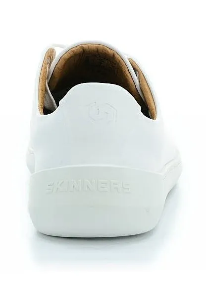 ZAPATOS SKINNERS WALKER II  LEATHER WHITE