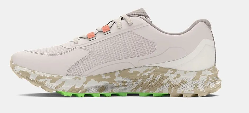 ZAPATOS UNDER ARMOUR CHARGED BANDIT TRAIL 3  GRAY MATTER/WHITE CLAY/AERO ORANGE  WOMEN´S