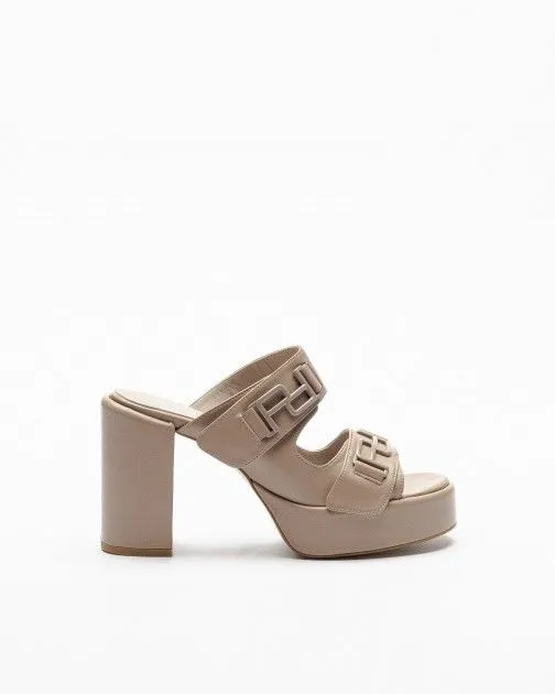 Zuecos PROF 1423 gris pardo