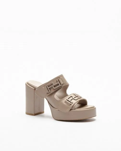 Zuecos PROF 1423 gris pardo